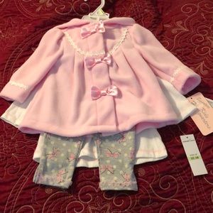 Adorable Baby girl 3 piece outfit